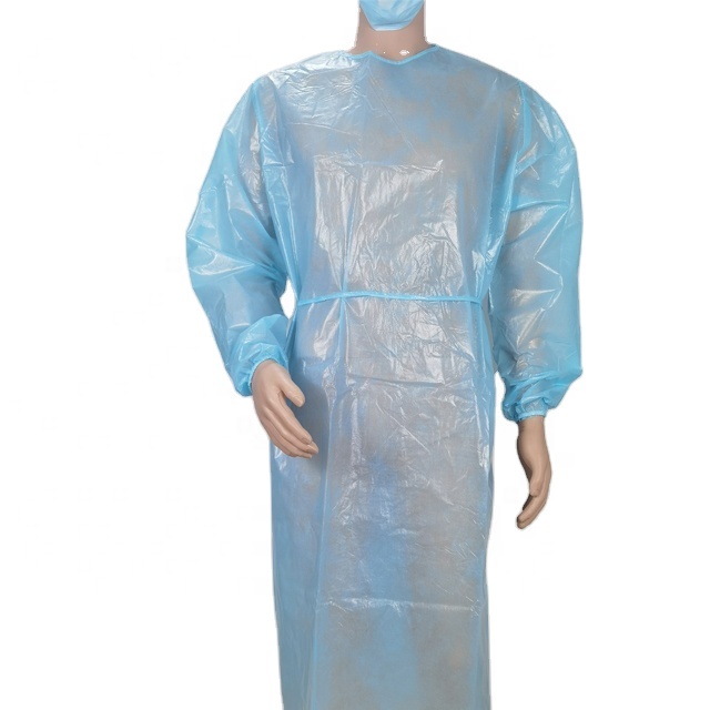 Isolation gown disposable PP nonwoven S,M,L,XL for medical use - YuChen