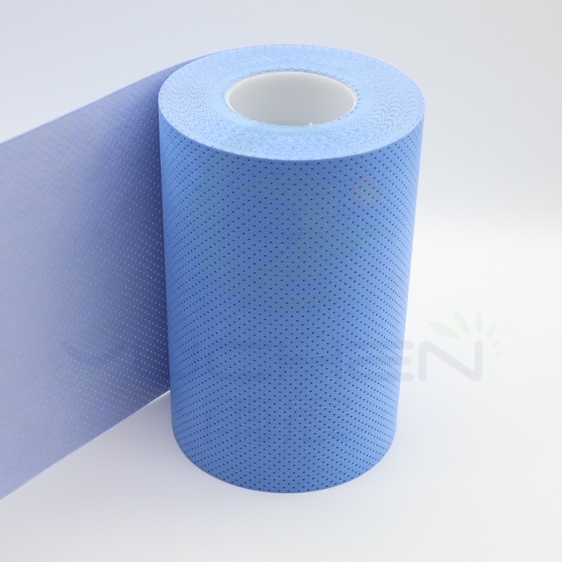 SMPE Hydrophilic Non woven Laminated PE Film for Surgical Drape - YuChen