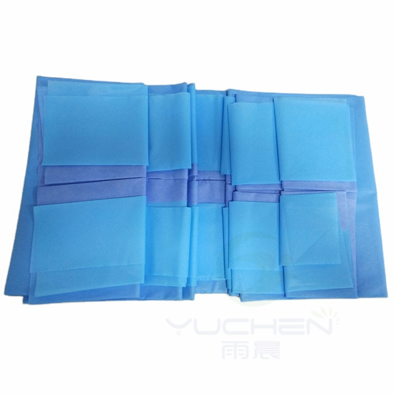 SMS laminated PE film Reinforced Surgcial Back Table Cover - YuChen