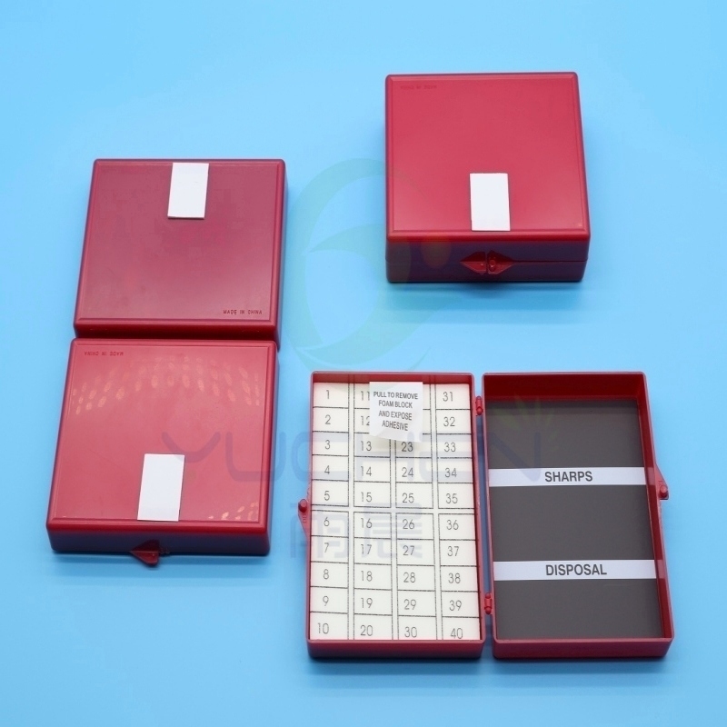 Disposable Needle Counters with Magnet Foam Block for Surgical Pack - YuChen