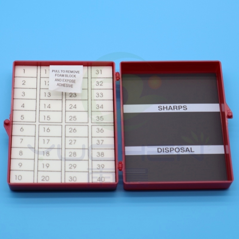 Disposable Needle Counters with Magnet Foam Block for Surgical Pack - YuChen