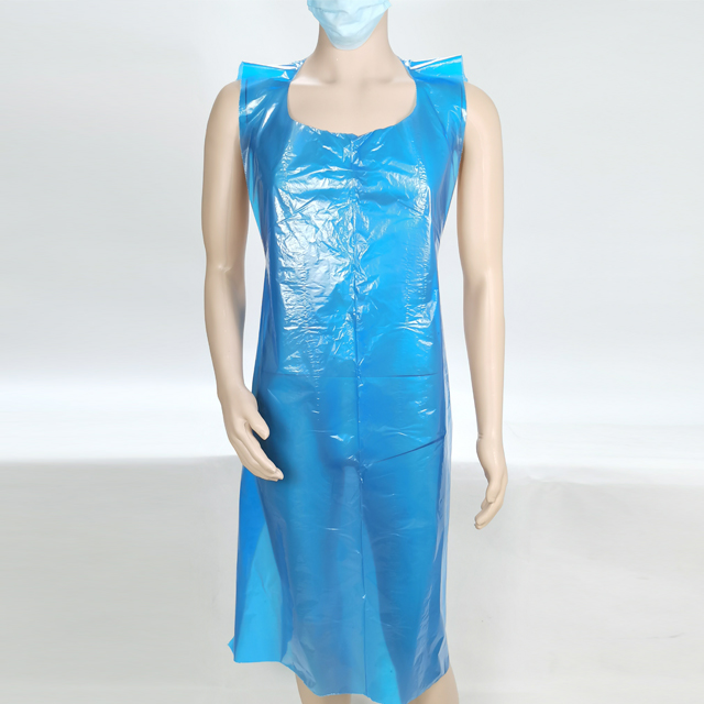 Disposable CPE Apron customized size for clothes protection - YuChen