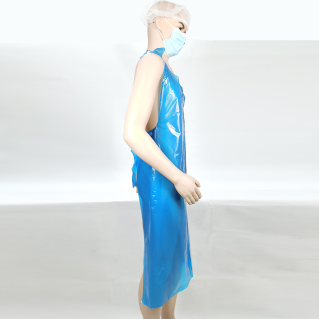 Disposable CPE Apron customized size for clothes protection - YuChen