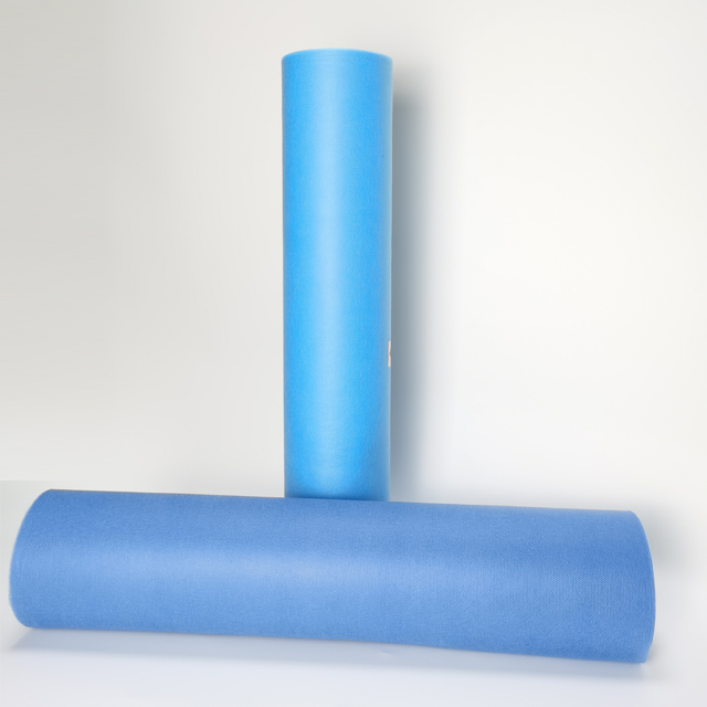 SMS/PP Bed sheet&Bed sheet roll blue for massage table - YuChen