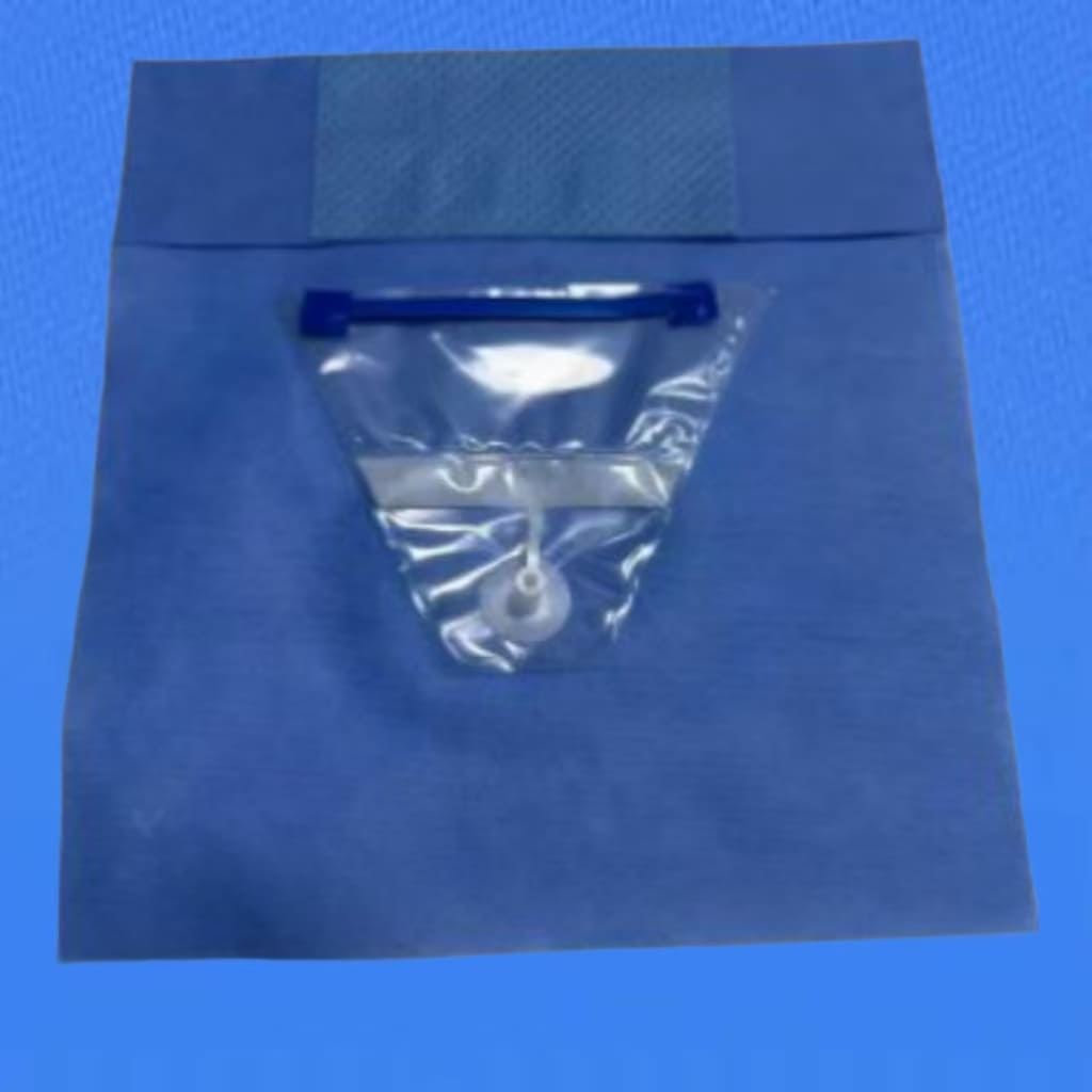 Surgical Drapes with Valve Liquid Collection Pouch - YuChen
